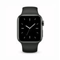 Reloj inteligente RelojClaro negro, vista frontal